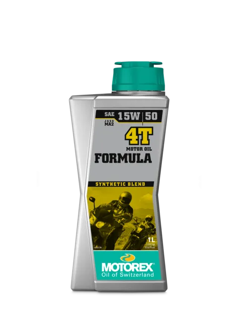 שמן מנוע מוטורקס 4 פעימות 15W50 נפח 1 ליטר - MOTOREX FORMULA 4T
