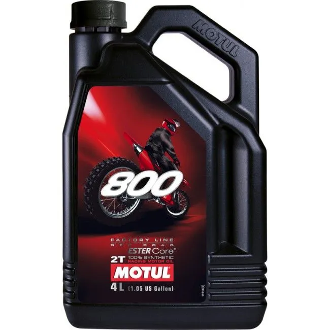 שמן למנועי 2 פעימות מוטול 4 ליטר - MOTUL 800 2T