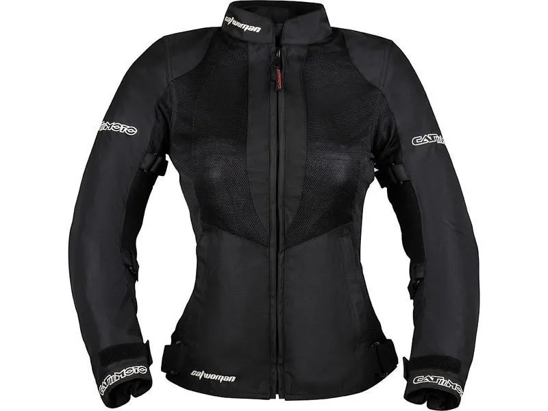 מעיל לנשים 4 עונות שחור - CAT2MOTO LADY CAT