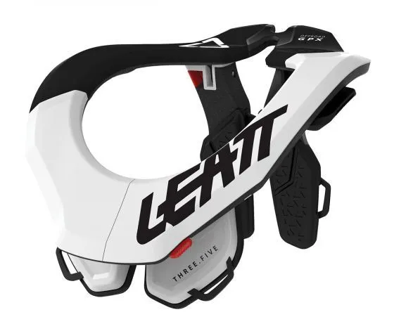 מגן צוואר ליט 3.5 לבן / שחור - LEATT NECK BRACE GPX 3.5